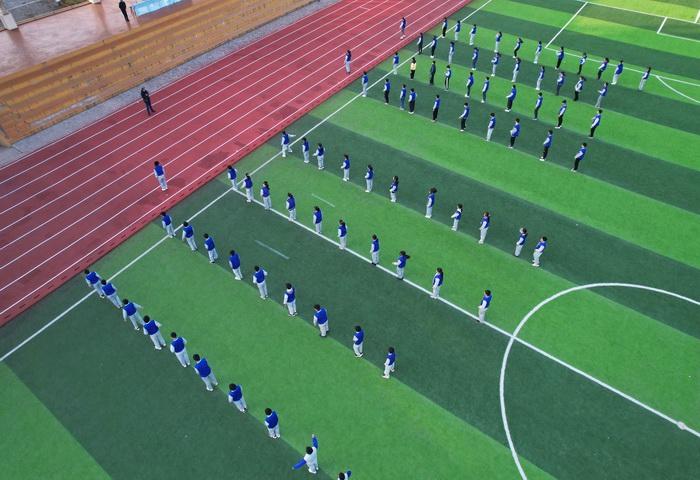 广播操比赛,校园内外的活力互动