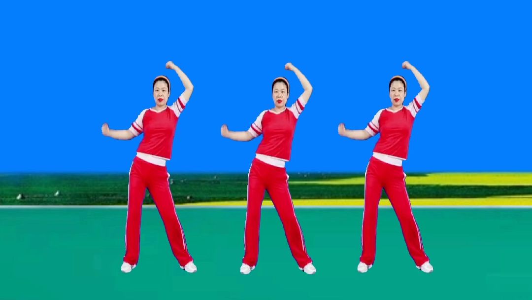 最新健身操广场舞,舞动自信,激发生活活力